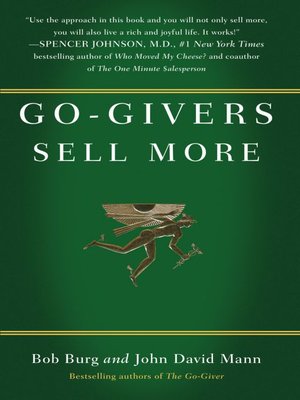 cover image of Go-Givers Sell More